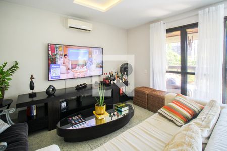 Sala de apartamento à venda com 1 quarto, 93m² em Barra da Tijuca, Rio de Janeiro