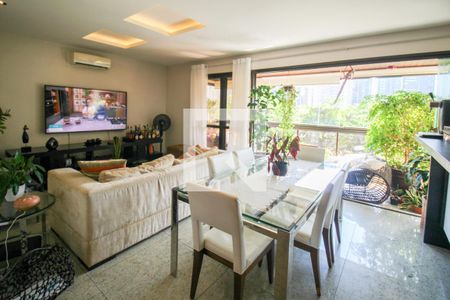 Sala de Jantar de apartamento à venda com 1 quarto, 93m² em Barra da Tijuca, Rio de Janeiro