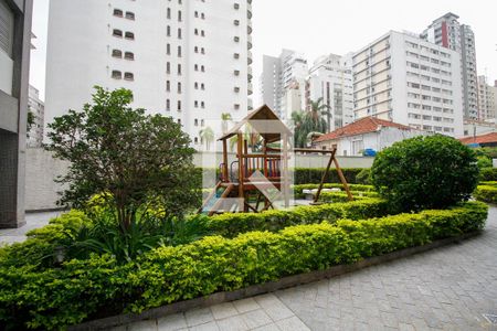 Área Comum - Jardim e Playground de apartamento à venda com 3 quartos, 100m² em Jardim Paulista, São Paulo