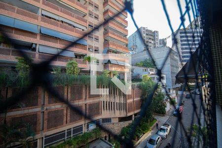 Varanda da Sala - vista de apartamento à venda com 3 quartos, 113m² em Lagoa, Rio de Janeiro