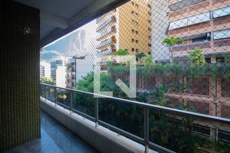 Varanda da Sala de apartamento à venda com 3 quartos, 113m² em Lagoa, Rio de Janeiro