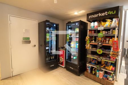 Área comum - Minimercado de kitnet/studio à venda com 1 quarto, 25m² em Campo Belo, São Paulo