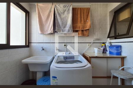 Lavanderia de apartamento à venda com 3 quartos, 76m² em Vila Assunção, Santo André