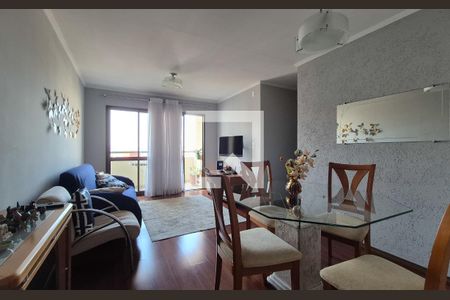 Sala de apartamento à venda com 3 quartos, 76m² em Vila Assunção, Santo André