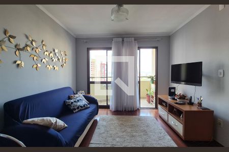 Sala de apartamento à venda com 3 quartos, 76m² em Vila Assunção, Santo André