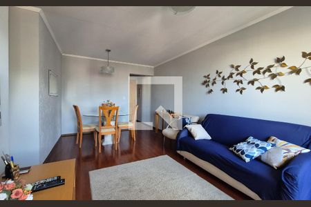Sala de apartamento à venda com 3 quartos, 76m² em Vila Assunção, Santo André