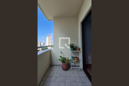 Sacada de apartamento à venda com 3 quartos, 76m² em Vila Assunção, Santo André