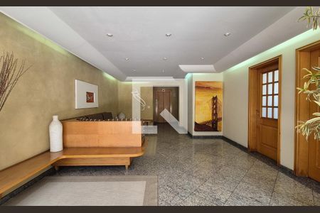 Hall de entrada de apartamento à venda com 3 quartos, 76m² em Vila Assunção, Santo André