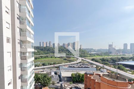 Vista da Varanda de apartamento à venda com 1 quarto, 27m² em Jardim Caravelas, São Paulo