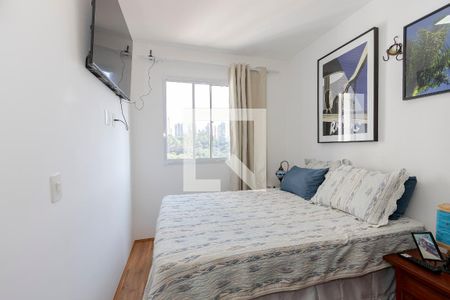 Quarto de apartamento à venda com 1 quarto, 27m² em Jardim Caravelas, São Paulo