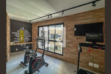 Área comum - Academia de kitnet/studio à venda com 1 quarto, 32m² em Centro, Rio de Janeiro