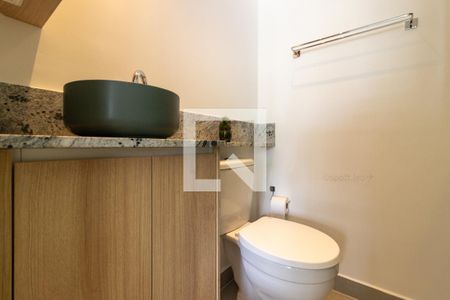 Banheiro de kitnet/studio para alugar com 1 quarto, 30m² em Cerqueira César, São Paulo