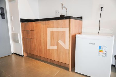 Cozinha de kitnet/studio à venda com 1 quarto, 28m² em Cerqueira César, São Paulo