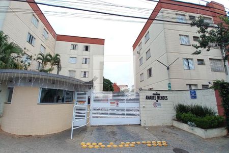 Fachada e Portaria de apartamento à venda com 3 quartos, 76m² em Vila Mimosa, Campinas