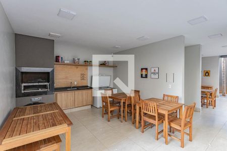 Área comum - Churrasqueira de apartamento para alugar com 1 quarto, 25m² em Sacoma, São Paulo