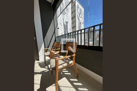 Varanda de kitnet/studio à venda com 1 quarto, 34m² em Pinheiros, São Paulo