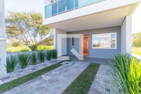 Fachada de casa à venda com 3 quartos, 117m² em Aberta dos Morros, Porto Alegre