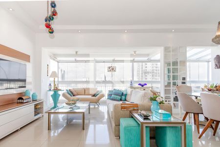 Sala de apartamento à venda com 3 quartos, 169m² em Santo Amaro, São Paulo