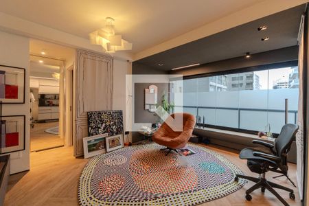 Sala de apartamento para alugar com 1 quarto, 40m² em Consolação, São Paulo