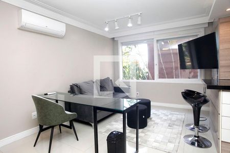 Sala de apartamento para alugar com 1 quarto, 33m² em Moinhos de Vento, Porto Alegre