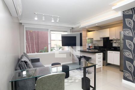 Sala de apartamento para alugar com 1 quarto, 33m² em Moinhos de Vento, Porto Alegre