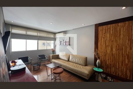 Sala de TV de apartamento para alugar com 3 quartos, 110m² em Pinheiros, São Paulo