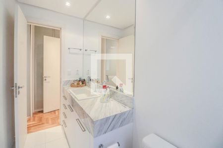 Banheiro da Suíte de apartamento à venda com 1 quarto, 87m² em Petrópolis, Porto Alegre