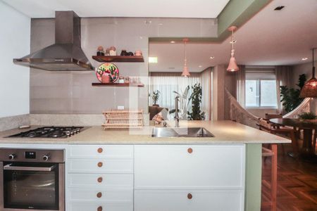 Cozinha e Área de Serviço de apartamento à venda com 1 quarto, 87m² em Petrópolis, Porto Alegre