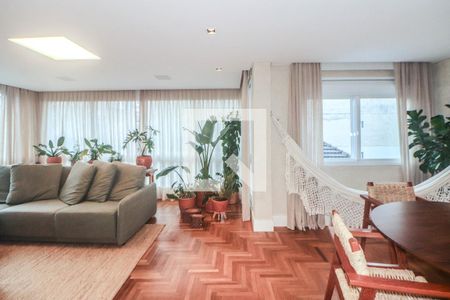 Sala de apartamento à venda com 1 quarto, 87m² em Petrópolis, Porto Alegre