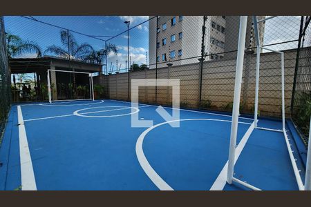 Área comum - Quadra Esportiva de apartamento para alugar com 2 quartos, 40m² em Castelo, Santos