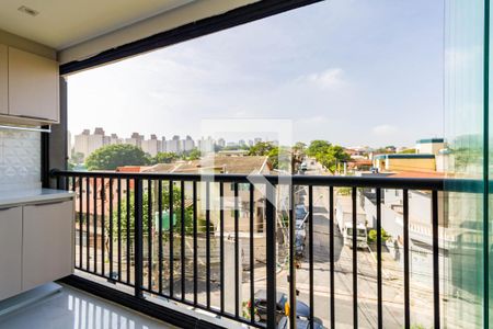 Varanda da Sala de apartamento para alugar com 2 quartos, 42m² em Umarizal, São Paulo