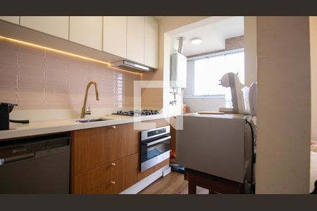 Cozinha de apartamento à venda com 2 quartos, 42m² em Vila California, São Paulo