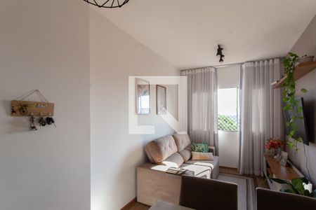 Sala de apartamento à venda com 2 quartos, 55m² em Planalto, Belo Horizonte