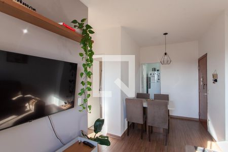 Sala de apartamento à venda com 2 quartos, 55m² em Planalto, Belo Horizonte