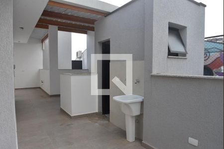 Área de Serviço de apartamento à venda com 2 quartos, 94m² em Paraíso, Santo André