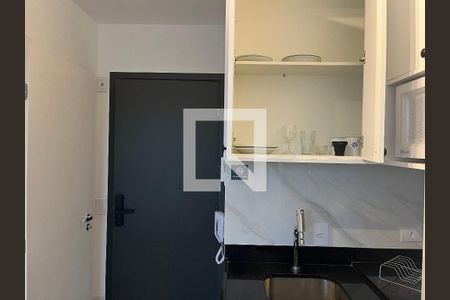 Cozinha de kitnet/studio para alugar com 1 quarto, 18m² em Perdizes, São Paulo