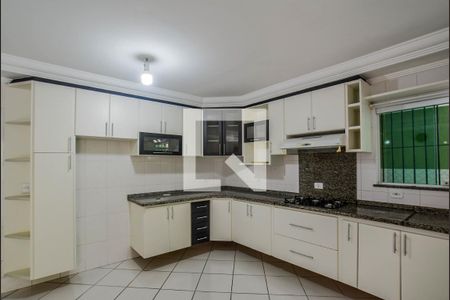 Cozinha de casa à venda com 4 quartos, 300m² em Vila Camilópolis, Santo André