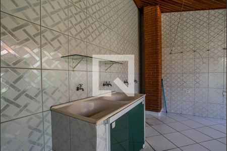 Área de Serviço de casa à venda com 4 quartos, 300m² em Vila Camilópolis, Santo André