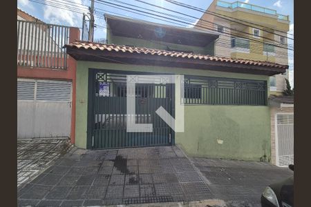 Fachada de casa à venda com 4 quartos, 300m² em Vila Camilópolis, Santo André