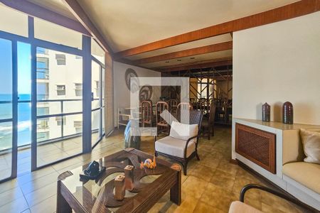 Sala de apartamento para alugar com 4 quartos, 348m² em Centro, Guarujá