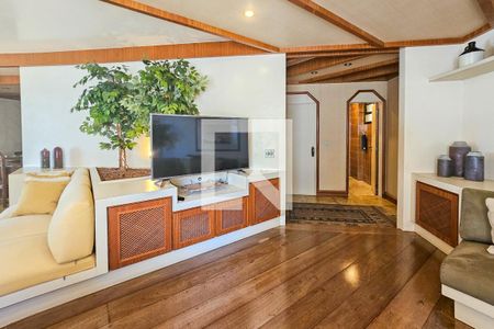 Sala de apartamento para alugar com 4 quartos, 348m² em Centro, Guarujá