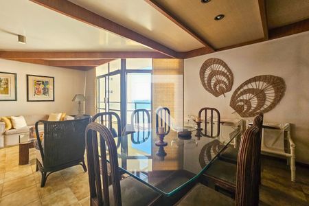 Sala de apartamento para alugar com 4 quartos, 348m² em Centro, Guarujá