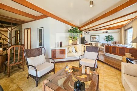 Sala de apartamento para alugar com 4 quartos, 348m² em Centro, Guarujá