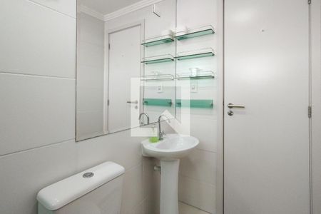 Banheiro de apartamento para alugar com 2 quartos, 91m² em Vila Tupi, Praia Grande