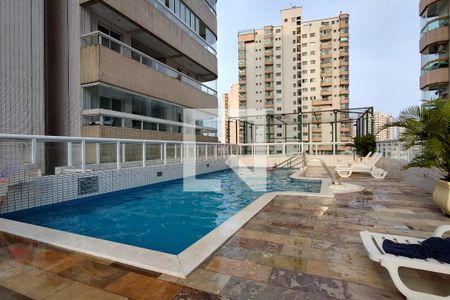 Área comum - Piscina de apartamento para alugar com 2 quartos, 91m² em Vila Tupi, Praia Grande