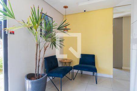 Hall social de apartamento à venda com 1 quarto, 38m² em Vila Nova, Porto Alegre