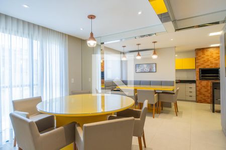 Área comum - Salão de festas de apartamento à venda com 1 quarto, 38m² em Vila Nova, Porto Alegre