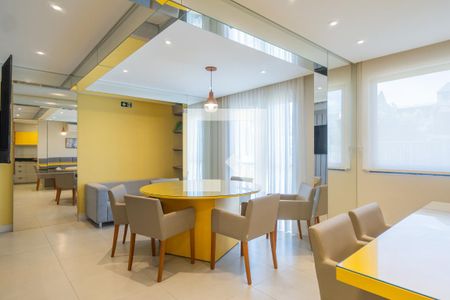 Área comum - Salão de festas de apartamento à venda com 1 quarto, 38m² em Vila Nova, Porto Alegre