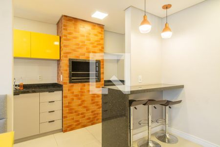 Área comum - Salão de festas de apartamento à venda com 1 quarto, 38m² em Vila Nova, Porto Alegre
