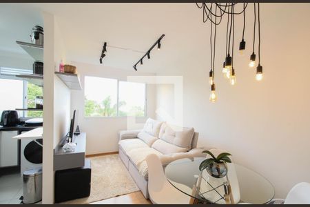 Sala de apartamento para alugar com 2 quartos, 43m² em Parque Esmeralda, São Paulo